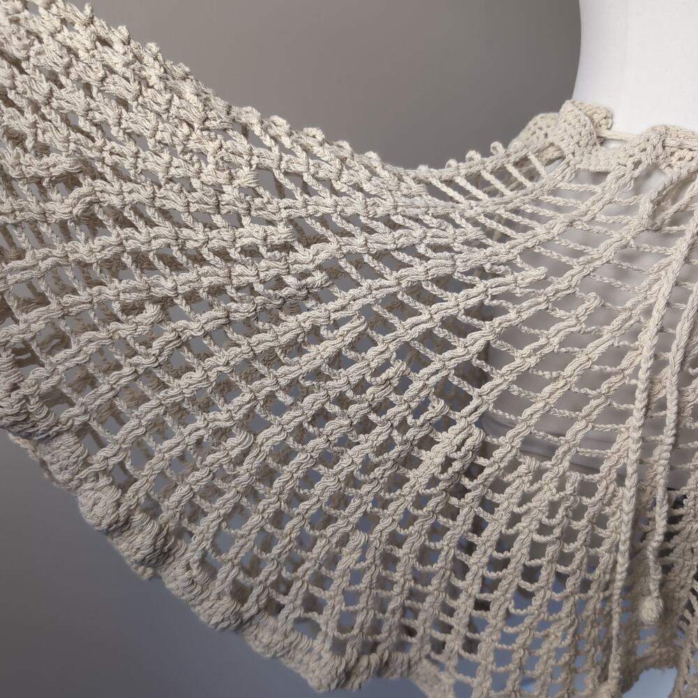 Open Crochet Midi Skirt - Picture 3 of 6